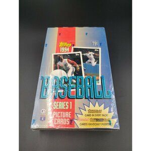 1994 Topps Baseball Series 1 Picture Cards Sealed Box With Random Insert Cards M